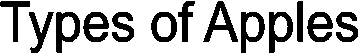 Types of Peaches 